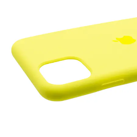 Πλάτη σιλικόνης Apple με λογότυπο για iPhone 11 Pro Max + Δώρο προστατευτικό γυαλιού