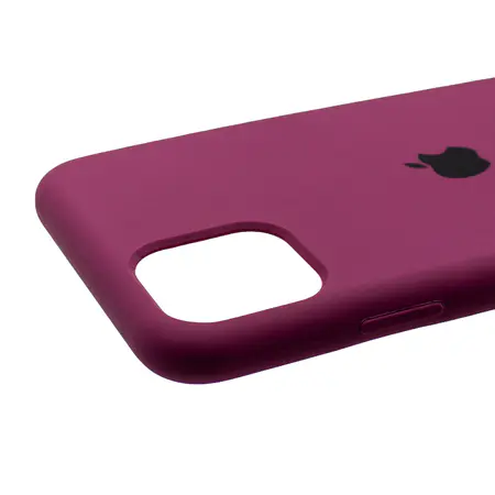 Πλάτη σιλικόνης Apple με λογότυπο για iPhone 11 Pro Max + Δώρο προστατευτικό γυαλιού