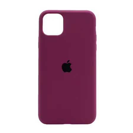 Πλάτη σιλικόνης Apple με λογότυπο για iPhone 11 Pro Max + Δώρο προστατευτικό γυαλιού