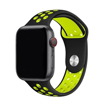 Λουράκι σιλικόνης με τρύπες για Apple Watch - Μαύρο και Ηλεκτρικό Πράσινο 1 Η ομάδα του Topcase.gr γνωρίζει πόσο πολύτιμο είναι το κινητό σας τηλέφωνο για εσάς. Γι' αυτό έχουμε θέσει ως στόχο μας να προσφέρουμε τη μέγιστη δυνατή ολοκληρωμένη προστασία για το τηλέφωνό σας. Γνωρίζουμε επίσης ότι όσο περισσότερο χρόνο αφήνετε χωρίς προστασία, τόσο μεγαλύτερος είναι ο κίνδυνος σπασίματος ή ζημιάς. Γι' αυτό προσπαθούμε να κάνουμε κάθε παράδοση το συντομότερο δυνατό. / Topcase, Topcase.gr, Τοπκείς, Τοπκείς 2007, Τοπ κείς, Τοπκείς.gr, Τοπκείςγρ / www.topcase.gr
