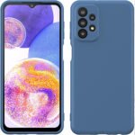Πολυτελής θήκη σιλικόνης για Samsung Galaxy A23 5G - Blue 2 Η ομάδα του Topcase.gr γνωρίζει πόσο πολύτιμο είναι για εσάς το κινητό σας τηλέφωνο. Γι’ αυτόν τον λόγο έχουμε θέσει ως στόχο μας να προσφέρουμε τη μέγιστη δυνατή ολοκληρωμένη προστασία για το τηλέφωνό σας. Γνωρίζουμε επίσης ότι όσο περισσότερο χρόνο παραμένετε χωρίς προστασία, τόσο αυξάνεται ο κίνδυνος για θραύση ή ζημιά. Για αυτόν ακριβώς τον λόγο προσπαθούμε να πραγματοποιούμε κάθε παράδοση στον συντομότερο δυνατό χρόνο. / Topcase, Topcase.gr, Τοπκέις, Τοπκέις 2007, Τοπ κέις, Τοπκέις.gr, Τοπκέιςγρ / www.topcase.gr