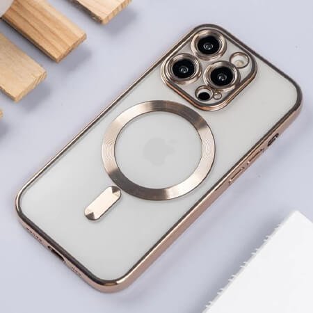 Πολυτελής διάφανη θήκη με MagSafe για iPhone 13 Pro Max - Gold 1 Η ομάδα του Topcase.gr γνωρίζει πόσο πολύτιμο είναι το κινητό σας τηλέφωνο για εσάς. Γι' αυτό έχουμε θέσει ως στόχο μας να προσφέρουμε τη μέγιστη δυνατή ολοκληρωμένη προστασία για το τηλέφωνό σας. Γνωρίζουμε επίσης ότι όσο περισσότερο χρόνο αφήνετε χωρίς προστασία, τόσο μεγαλύτερος είναι ο κίνδυνος σπασίματος ή ζημιάς. Γι' αυτό προσπαθούμε να κάνουμε κάθε παράδοση το συντομότερο δυνατό. / Topcase, Topcase.gr, Τοπκείς, Τοπκείς 2007, Τοπ κείς, Τοπκείς.gr, Τοπκείςγρ / www.topcase.gr