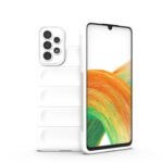 Θήκη σιλικόνης Magic Shield για Samsung Galaxy A33 - Λευκό 1 Η ομάδα του Topcase.gr γνωρίζει πόσο πολύτιμο είναι για εσάς το κινητό σας τηλέφωνο. Γι’ αυτόν τον λόγο έχουμε θέσει ως στόχο μας να προσφέρουμε τη μέγιστη δυνατή ολοκληρωμένη προστασία για το τηλέφωνό σας. Γνωρίζουμε επίσης ότι όσο περισσότερο χρόνο παραμένετε χωρίς προστασία, τόσο αυξάνεται ο κίνδυνος για θραύση ή ζημιά. Για αυτόν ακριβώς τον λόγο προσπαθούμε να πραγματοποιούμε κάθε παράδοση στον συντομότερο δυνατό χρόνο. / Topcase, Topcase.gr, Τοπκέις, Τοπκέις 2007, Τοπ κέις, Τοπκέις.gr, Τοπκέιςγρ / www.topcase.gr
