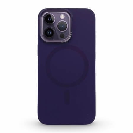 Πολυτελής θήκη MagSafe Premium για iPhone 14 Pro Max - Dark Purple