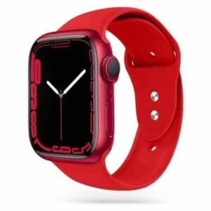 Λουράκι σιλικόνης για Apple Watch - Κόκκινο