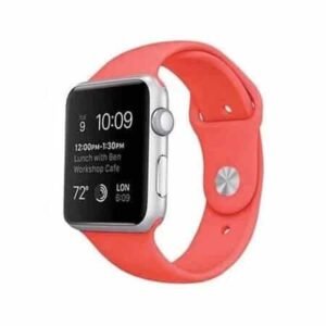 Λουράκι σιλικόνης για Apple Watch - Coral