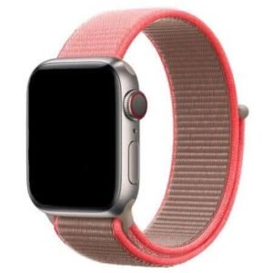 Υφασμάτινο λουράκι για Apple Watch - Coral