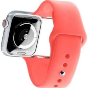 Λουράκι σιλικόνης για Apple Watch - Coral