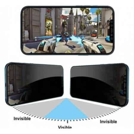 360° 5D Стъклен протектор PRIVACY за iPhone 17 Pro