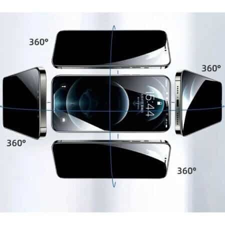 Προστατευτικό γυαλιού 360° 5D PRIVACY για iPhone 17 Air