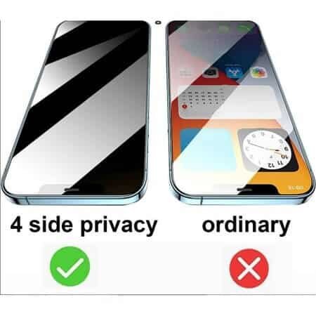 Προστατευτικό γυαλιού 360° 5D PRIVACY για iPhone 17 Pro Max