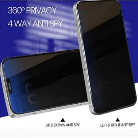 Προστατευτικό γυαλιού 360° 5D PRIVACY για iPhone 17 Air