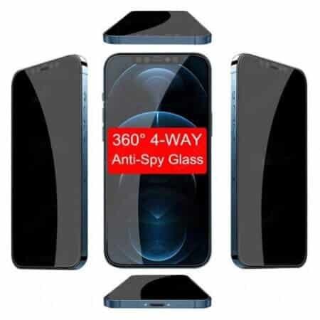 Προστατευτικό γυαλιού 360° 5D PRIVACY για iPhone 17 Pro