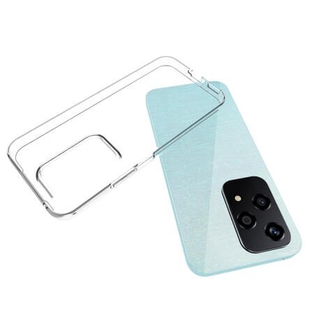 Ултра тънък силиконов калъф за Honor 200 Smart - Прозрачен