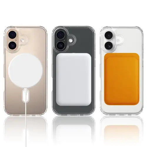 Magsafe кейс за iPhone 17 - Прозрачен