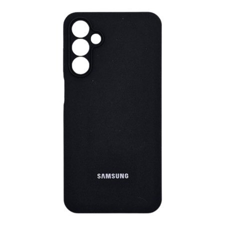 Θήκη Σιλικόνης Samsung με Λογότυπο για Samsung Galaxy A56 - Μαύρο 1 Силиконов гръб Samsung с лого за Samsung Galaxy A56 - Черен