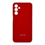 Силиконов гръб Samsung с лого за Samsung Galaxy A35 - Червен