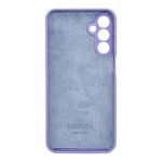 Θήκη Σιλικόνης Samsung με Λογότυπο για Samsung Galaxy A55 - Μωβ 2 Силиконов гръб Samsung с лого за Samsung Galaxy A55 - Лилав