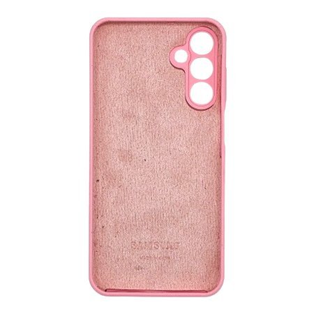 Силиконов гръб Samsung с лого за Samsung Galaxy A55 - Розов