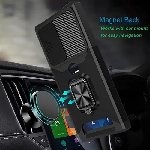 Θήκη αντικραδασμικής προστασίας με θήκη για κάρτες (4 σε 1) για Samsung Galaxy A54