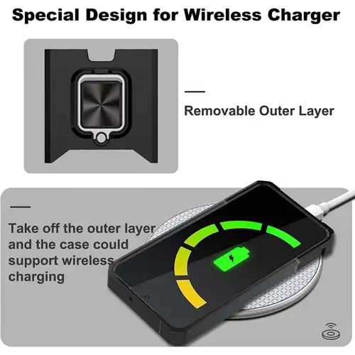 Θήκη αντικραδασμικής προστασίας με θήκη για κάρτες (4 σε 1) για iPhone 13