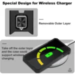 Θήκη ανθεκτική σε κραδασμούς με θήκη για κάρτες (4 σε 1) για Samsung Galaxy A56