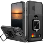 Удароустойчив кейс с Джоб за карти (4в1) за Samsung Galaxy S25 Ultra