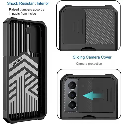 Θήκη αντικραδασμικής προστασίας με θήκη για κάρτες (4 σε 1) για iPhone 16