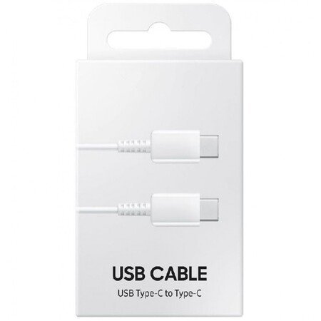 Кабел за зареждане USB-C към USB-C 25W, 1M - Бял