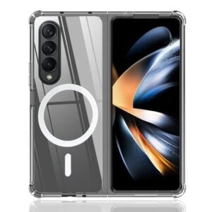 Magsafe кейс за Samsung Galaxy Z Fold 7 - Прозрачен