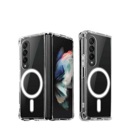 Magsafe кейс за Samsung Galaxy Z Fold 7 - Прозрачен