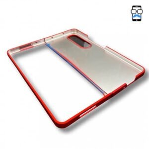 Твърд кейс от две части за Samsung Galaxy Z Fold 7 - Червен