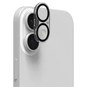 3D стъклен протектор за камера iPhone 17 - Прозрачен