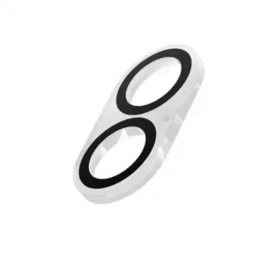 3D стъклен протектор за камера iPhone 17 - Прозрачен