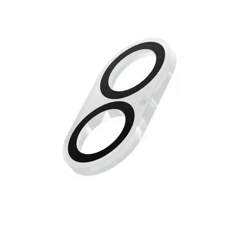 3D стъклен протектор за камера iPhone 17 - Прозрачен