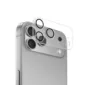 3D стъклен протектор за камера iPhone 17 Pro Max - Прозрачен