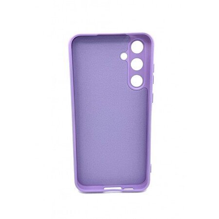 Луксозен силиконов калъф за Samsung Galaxy S24 FE - Лилав
