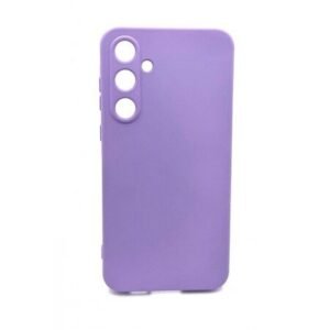 Луксозен силиконов калъф за Samsung Galaxy S24 FE - Лилав