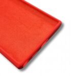 Луксозен силиконов калъф за Samsung Galaxy S24 FE - Червен