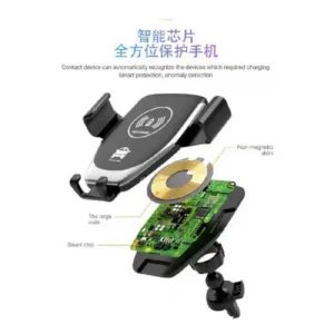 ALLISON Безжично зарядно и стойка за кола Smart Sensor 10W - W833 - Εικόνα 5