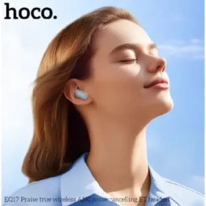 Безжични Bluetooth слушалки ANC Noise Canceling - Лилави EQ17 - Εικόνα 4