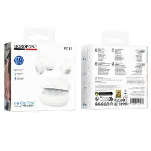 BOROFONE Безжични Bluetooth слушалки с кристален звук - Бели FQ14 - Εικόνα 6