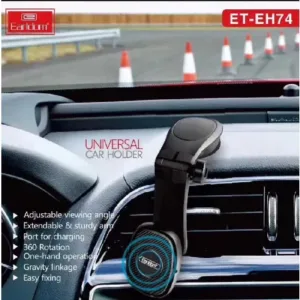 EARLDOM Магнитна Стойка за кола - Черна EH74 - Εικόνα 3