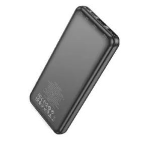 HOCO Преносима батерия 10,000 mAh, USB-C/2xUSB - Черен J123 - Εικόνα 5