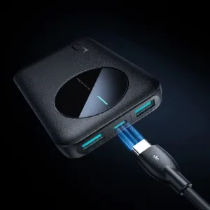 Joyroom Преносима батерия 5,000 mAh, 2.4A, 2xUSB, 1xUSB-C IN/OUT PBF13 - Εικόνα 3