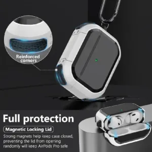 Удароустойчив калъф за Airpods 3  - Тъмно Сив - Εικόνα 3