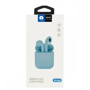 WUW Безжични Bluetooth слушалки с кристален звук - Сив R166 - Εικόνα 7