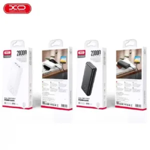 XO Преносима батерия 20,000 mAh, 2xUSB-C/1xUSB - Бял PR183 - Εικόνα 3