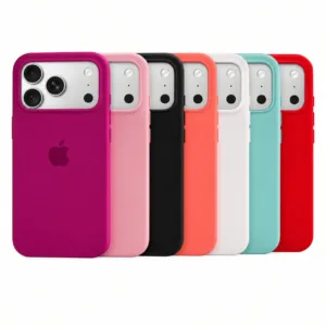 Θήκη σιλικόνης Apple με λογότυπο για iPhone Pro